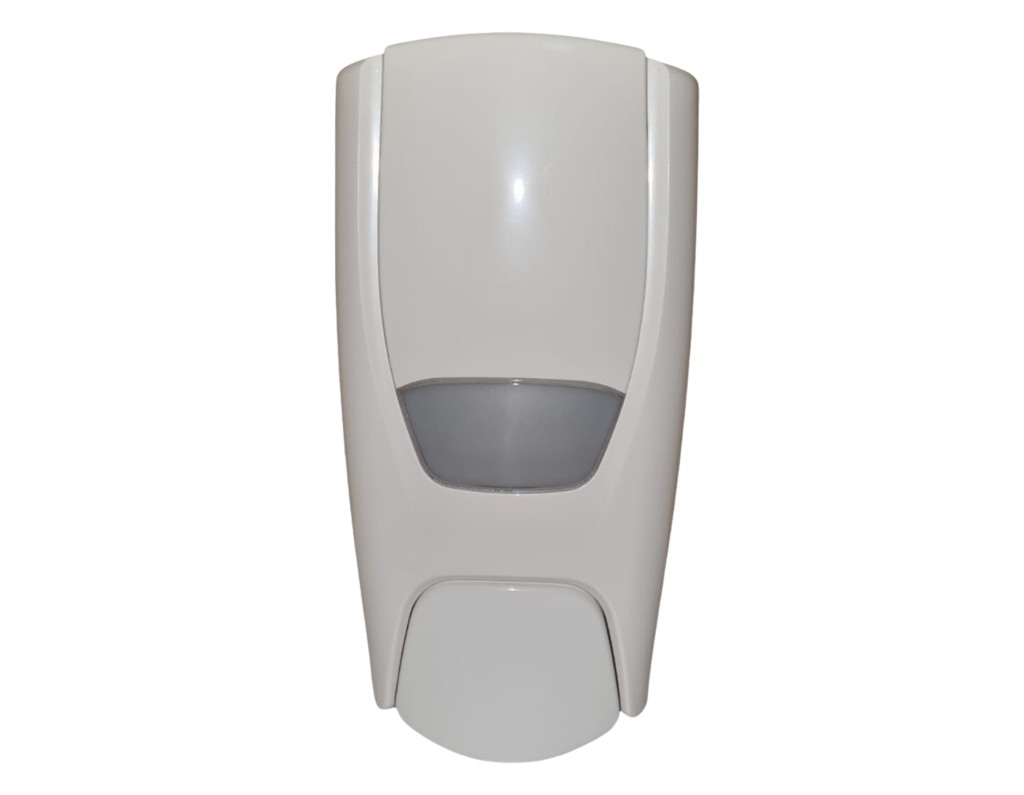 1L manual soap dispenser (white)