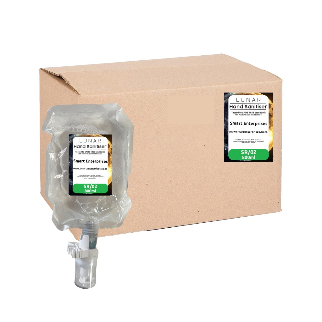 800ml hand sanitizer refill sachets bulk box